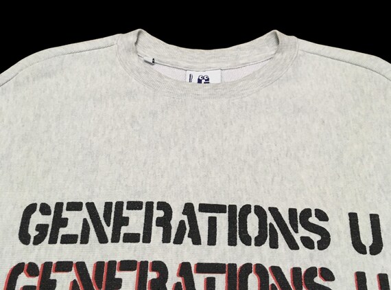 Rare Design Vintage Brand Guess Sweatshirt 1990s - image 7