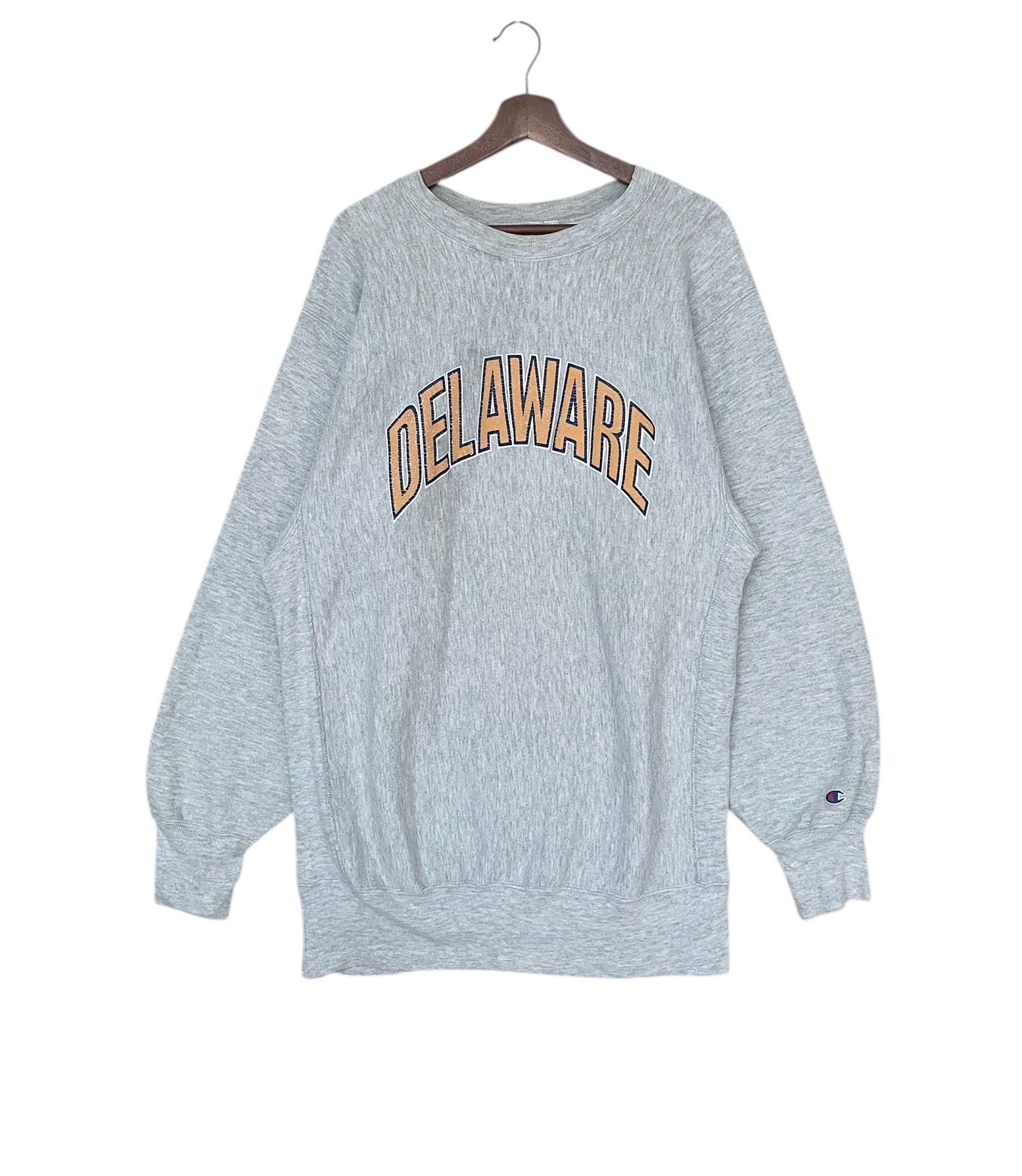 90年代　DELAWARE CHAMPION REVERSE WEAVE Rare Vintage Champion Reverse Weave Delaware Sweatshirt 1990s