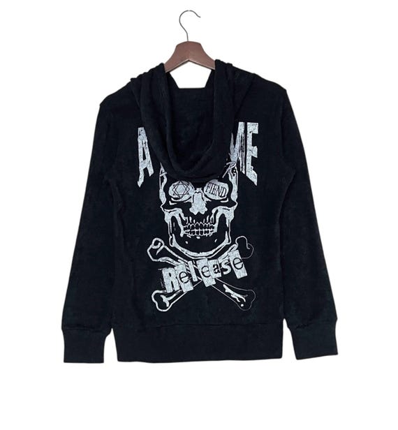 Rare Vintage Japanese Brand Ghost of Harlem Velvet Hoodie 2000s - Etsy