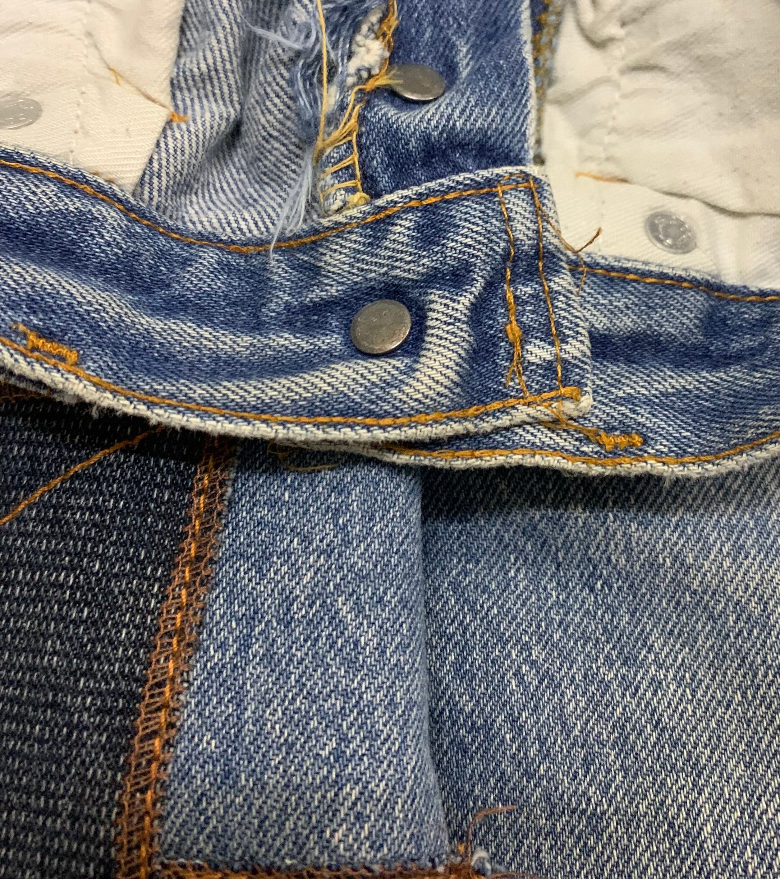 Rare Vintage Levi's 501 Made in Usa Patchwork Jeans 1980s - Etsy Rare Vintage Levi's 501 Made in Usa Patchwork Jeans 1980s - Etsy