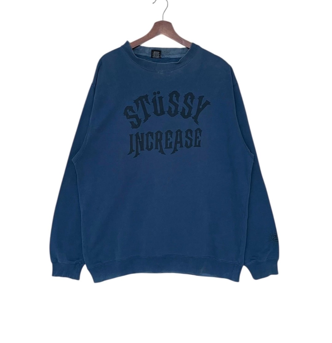 Rare Design Vintage Brand Stussy Big Logo Sweatshirt 2000s - Etsy