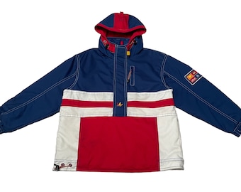 Chaqueta de esquí Elbe de marca japonesa vintage de diseño raro de la década de 1990