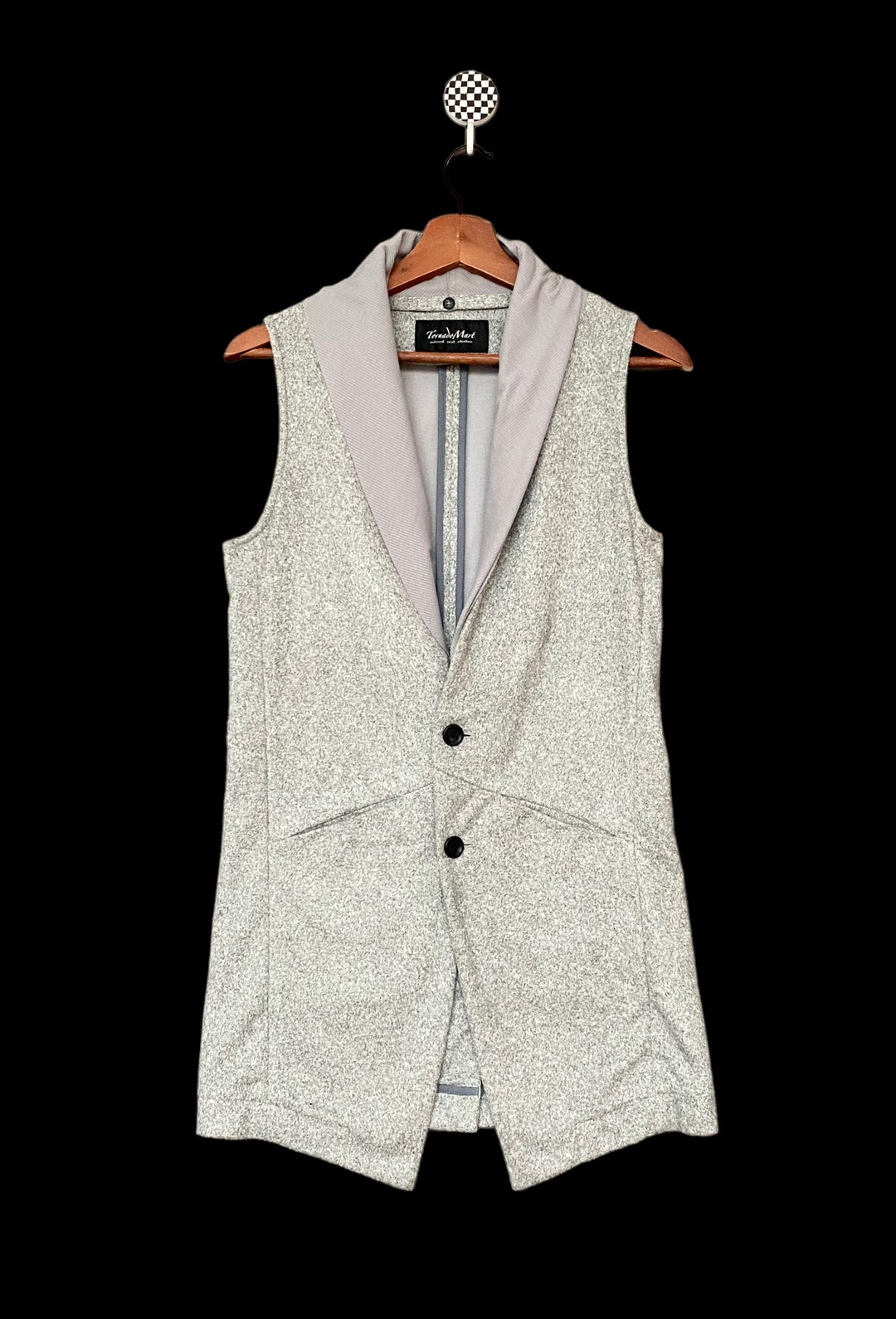 トップス TORNADO MART mesh vest hoodie TORNADO MART mesh vest hoodie