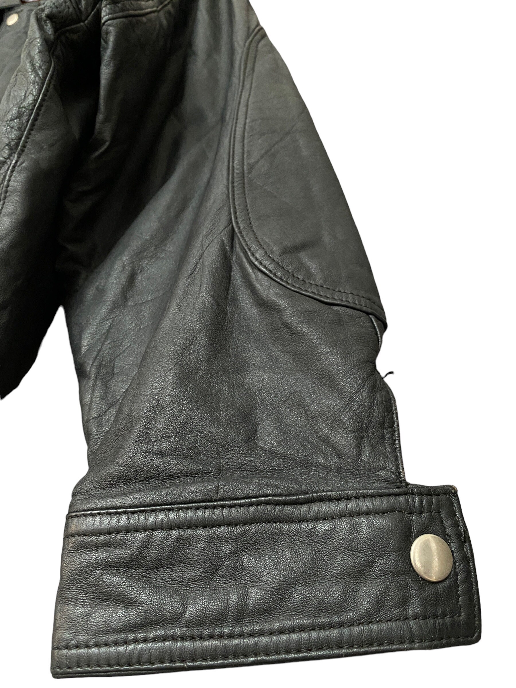 Rare Vintage Valentino Uomo Leather Jacket 1990s - Etsy Rare Vintage Valentino Uomo Leather Jacket 1990s - Etsy