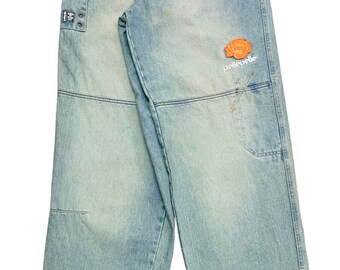 Very Rare Design Vintage Brand Pelle Pelle Baggy Jeans 2000s