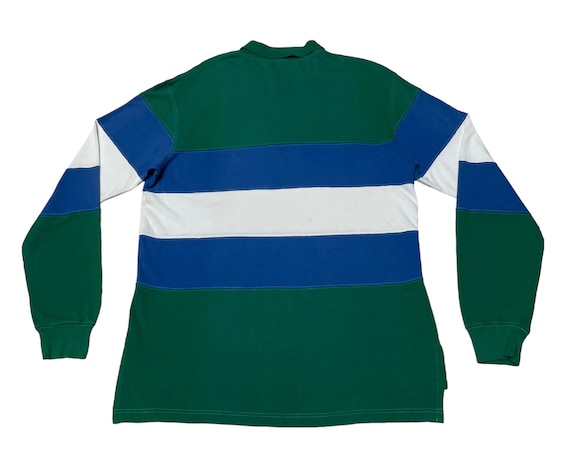 Rare Design Vintage Brand Polo Ralph Lauren Rugby Shirt