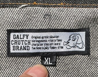 b*y様 GALFY CRUTCH BRAND デニムジャケット Rare Vintage Japanese Brand Galfy Crutch Brand Denim Jacket