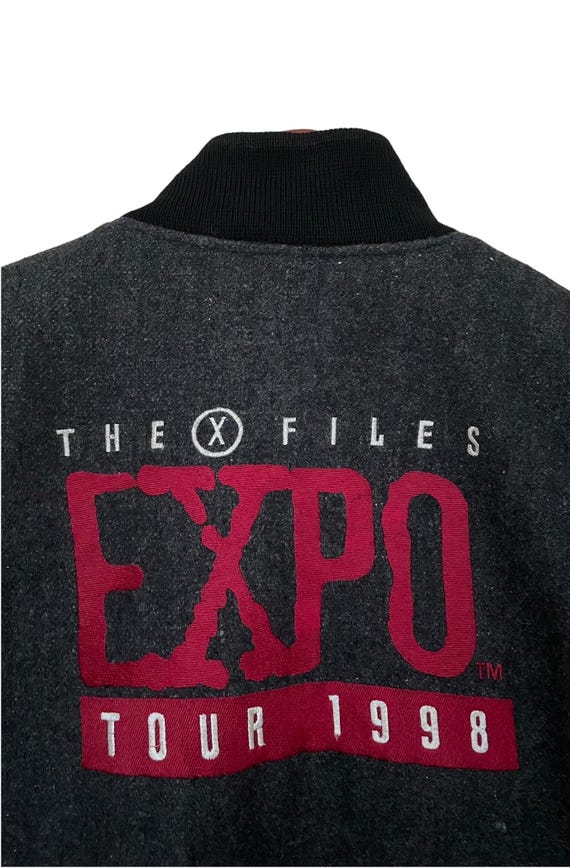 Rare Vintage Movie X- files Leather Jacket 1998s - Gem