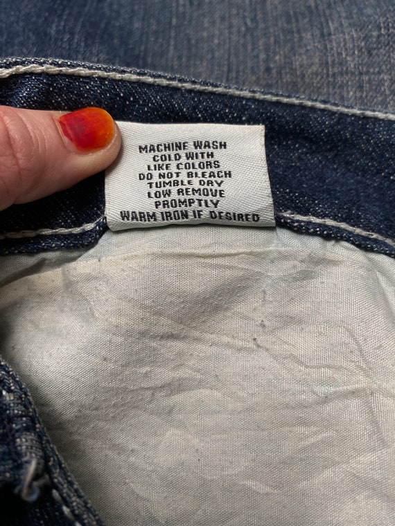 パンツ 00s japanese label back boarder denim Rare Vintage Japanese Brand Yaso Baggy Jeans 2000s - Etsy