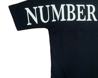 Rare Design Vintage Number Nine Spell Out T-shirt 2000s - Etsy