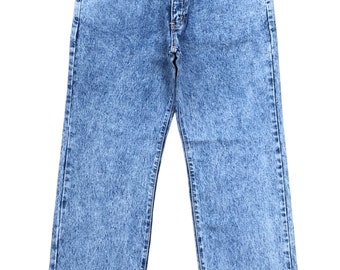 Rare Design NOS Vintage Brand Edwin Acid Wash Jeans 1990s