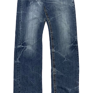 Rare Design Vintage Brand Anti-Label Distressed Jeans 1990s