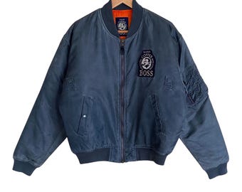 Vintage Suntory Boss Coffee Varsity Jacket (japan Promo) - Etsy