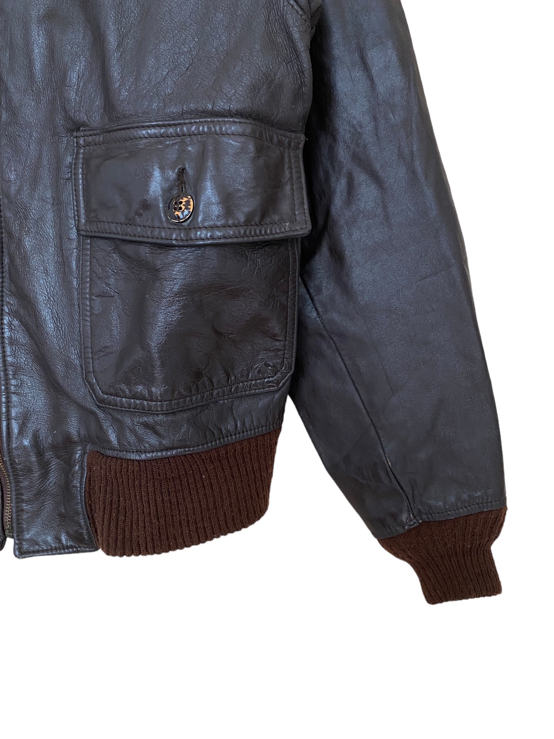 ジャケット・アウター excelled military G-1 leather bomber JK ジャケット・アウター excelled military G-1 leather bomber JK