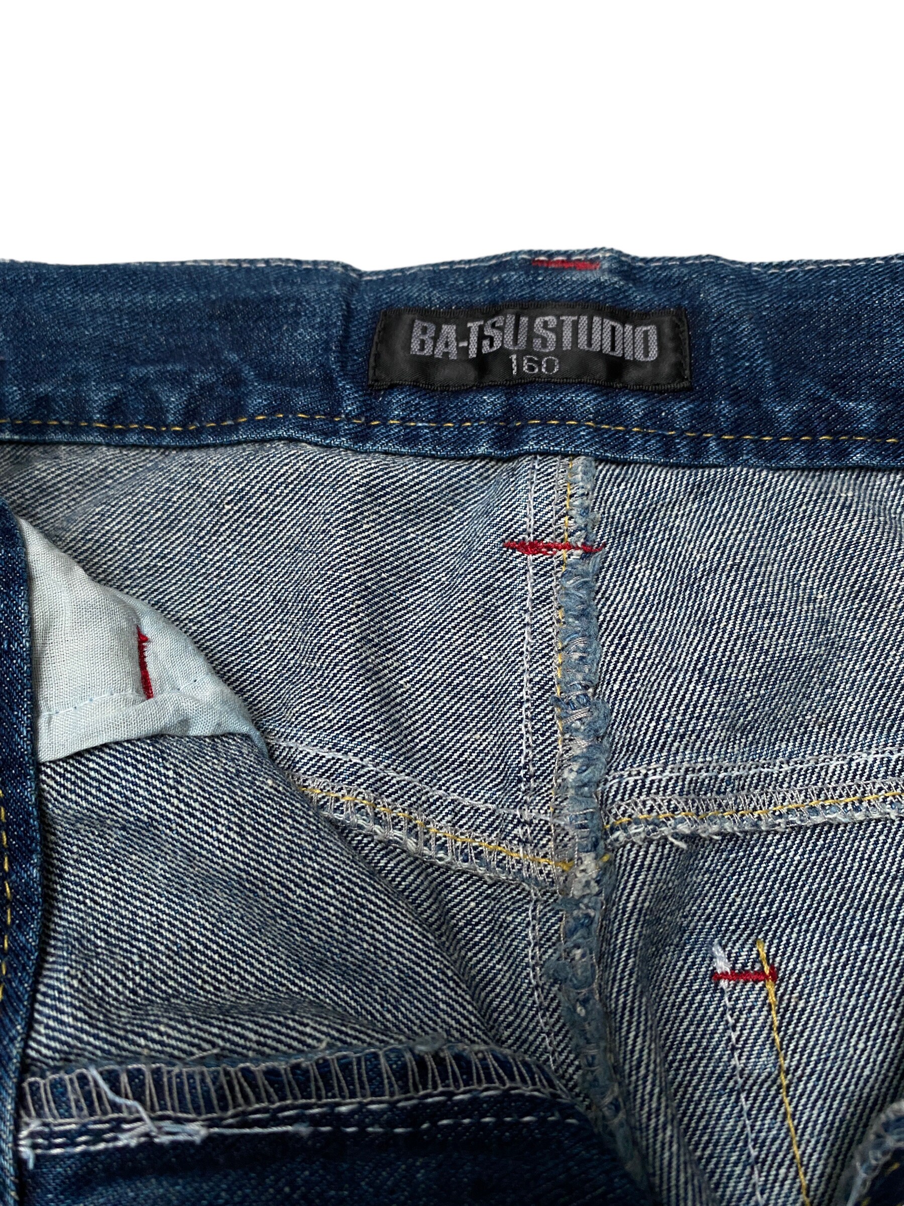 【本日特価】 Rare Design Vintage Japanese Brand Ba-tsu Studio Jeans 1990s パンツ