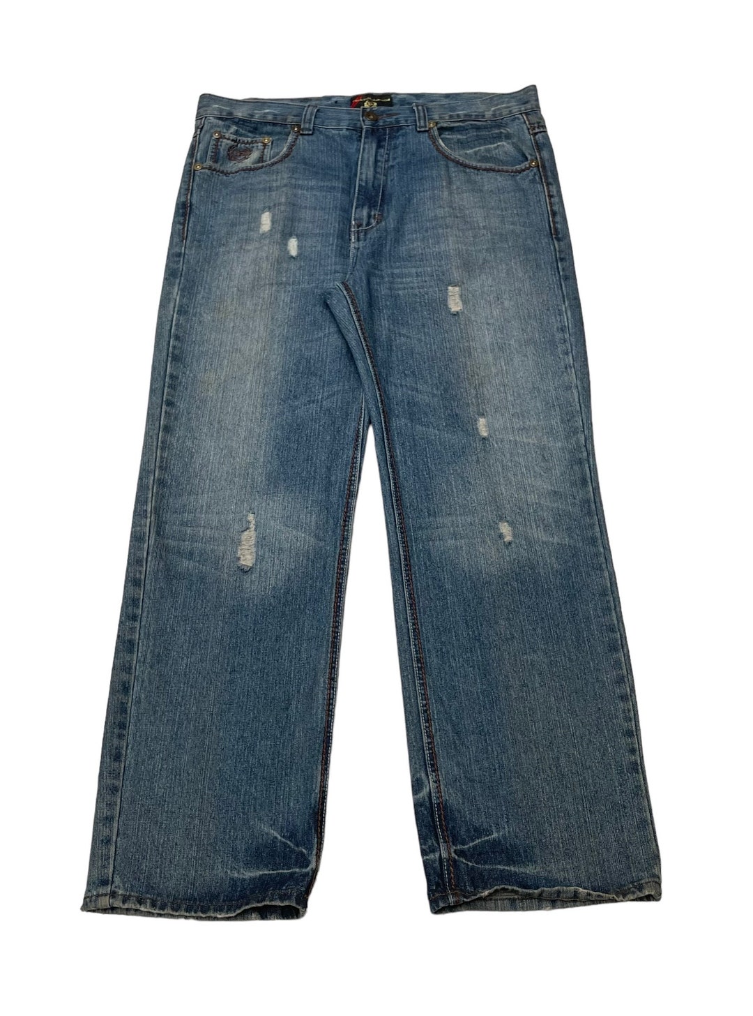 Rare Design Vintage Brand Phat Farm Baggy Jeans 2000s