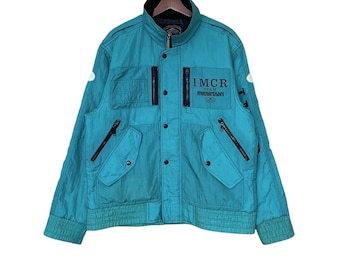 Vintage 90s Kushitani Hamamatsu Motorcycle Racing Team Jacket