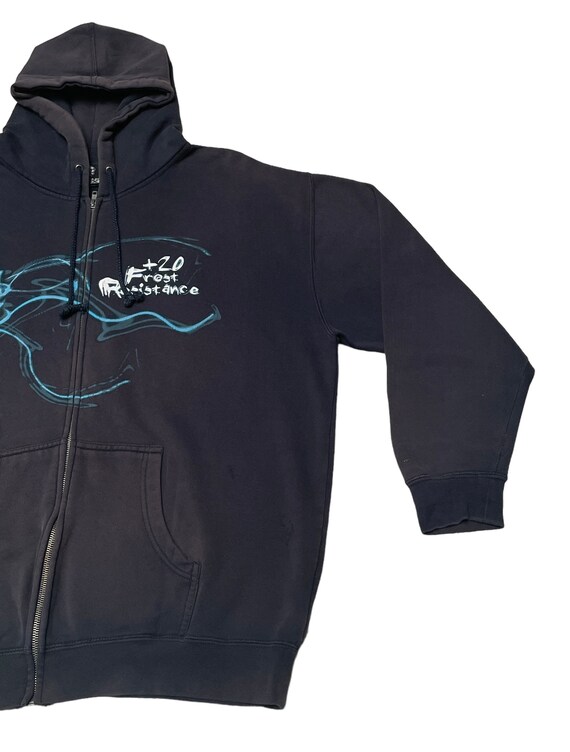 GAME Workwear Collared Half-Zip Sweatshirt, Men's Size L cotton black type Vintage Second Hand