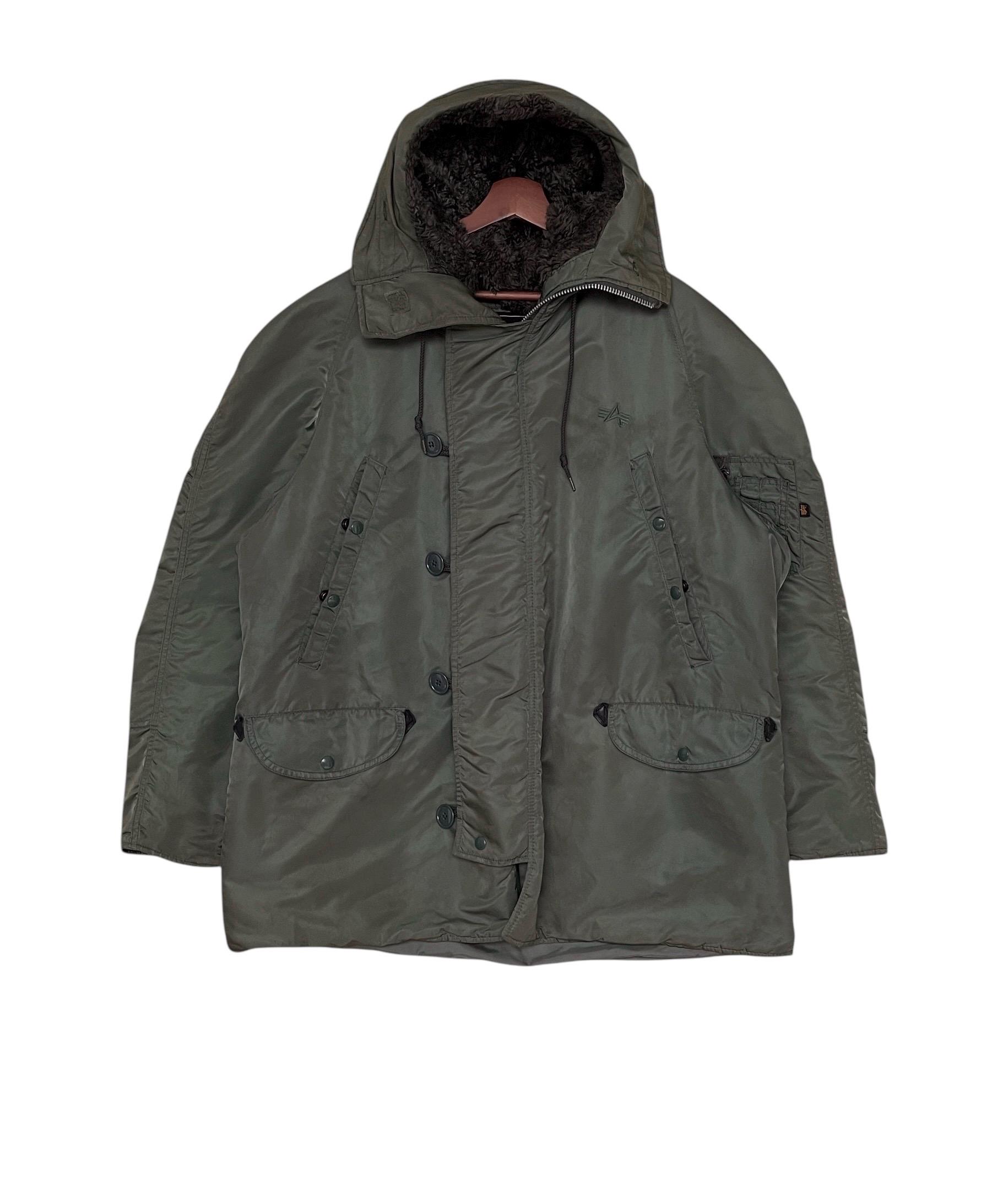 Rare Vintage Brand Alpha Industries Fur Parka 1990s - Etsy