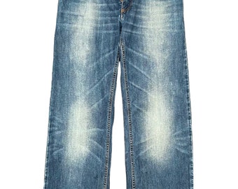 Vintage Edwin 503 Blue Trip Japan Flare Denim Jeans Edwin Bootcut