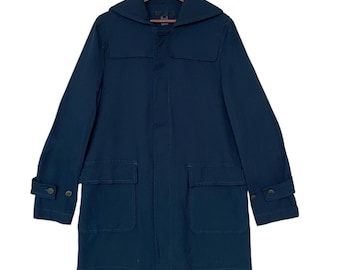 Rare Vintage Japanese Brand Comme Des Garcons Trench Coat 1990s