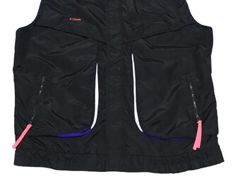 ウェア 90s Columbia fishing jacket Rare Design Vintage Brand Columbia Fishing Jacket 1990s - Etsy