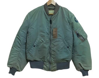 Vintage Buzz Ricksons MA-1 Bomber Jacket, US Air Force, Small - Etsy