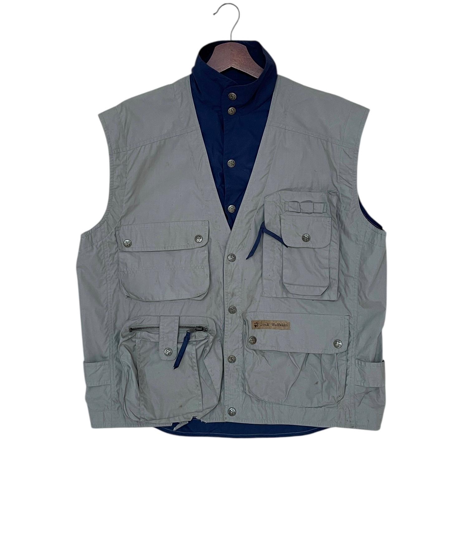 Rare Design Vintage Brand Jack Wolfskin Vest 1990s - Etsy