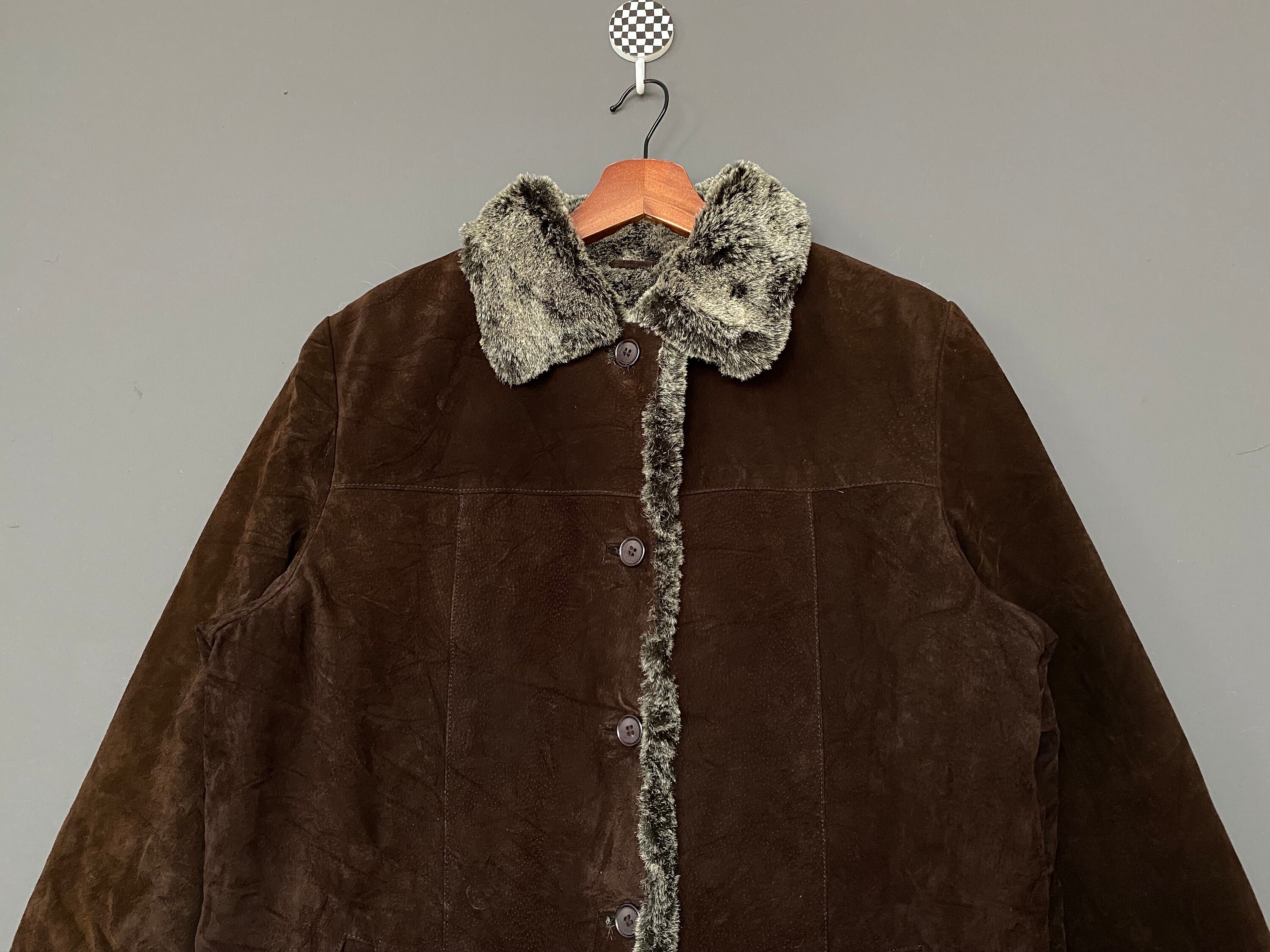 ジャケット・アウター 90s Eddie Bauer leather jacket blouson Vintage 90s Brown Eddie Bauer Leather Jacket (M) – Rebalance