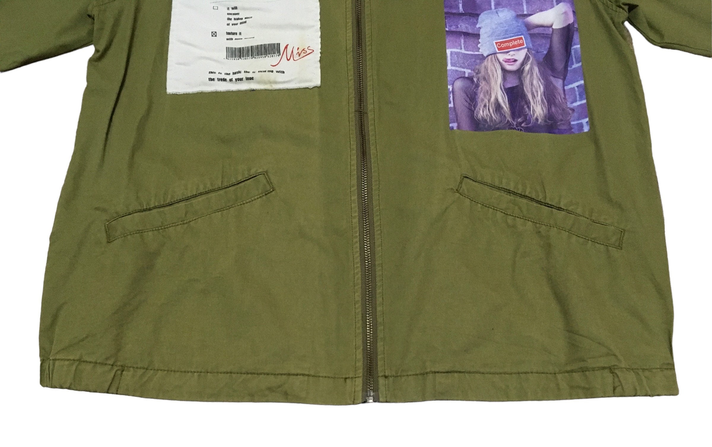 Rare Design Vintage Japanese Brand Jungle Storm Jacket 1990s