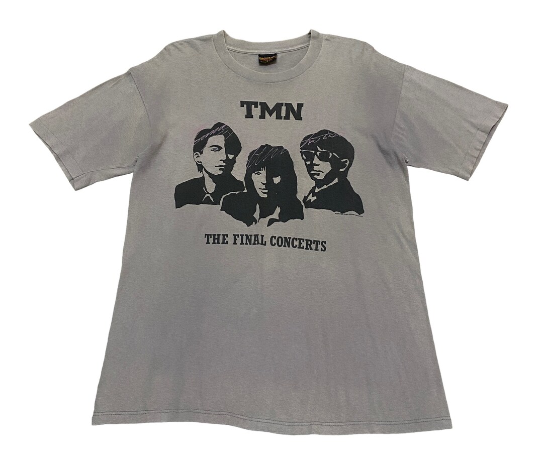 Rare Vintage Japanese Rock Band TMN T-shirt 1990s - Etsy