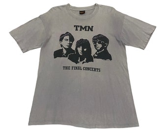 Rare Vintage Japanese Rock Band TMN T-shirt 1990s - Etsy