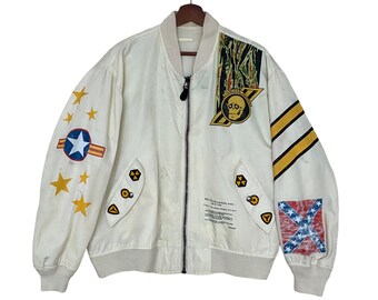 United Arrows Monkey Time Bomber Jacket - Etsy