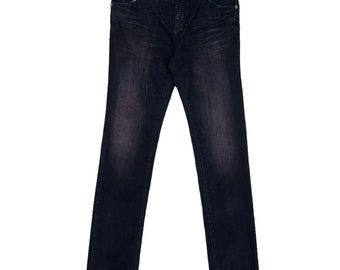 Rare Vintage Japanese Brand Semantic Design Waxed Jeans 2000s
