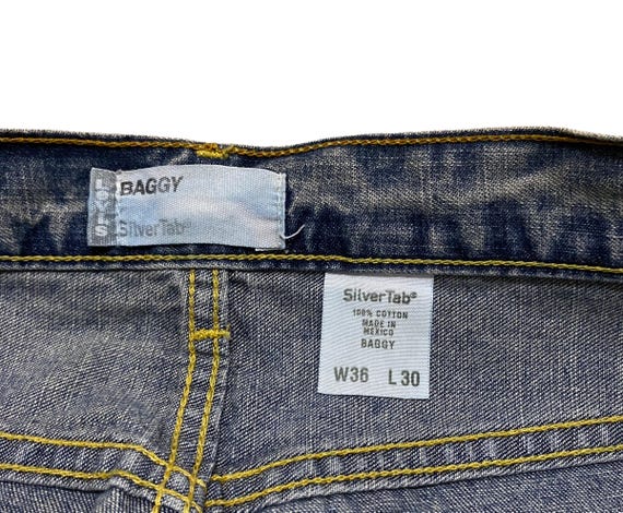 Rare Design Vintage Brand Levi's Silvertab Baggy Jeans 2000s - Etsy