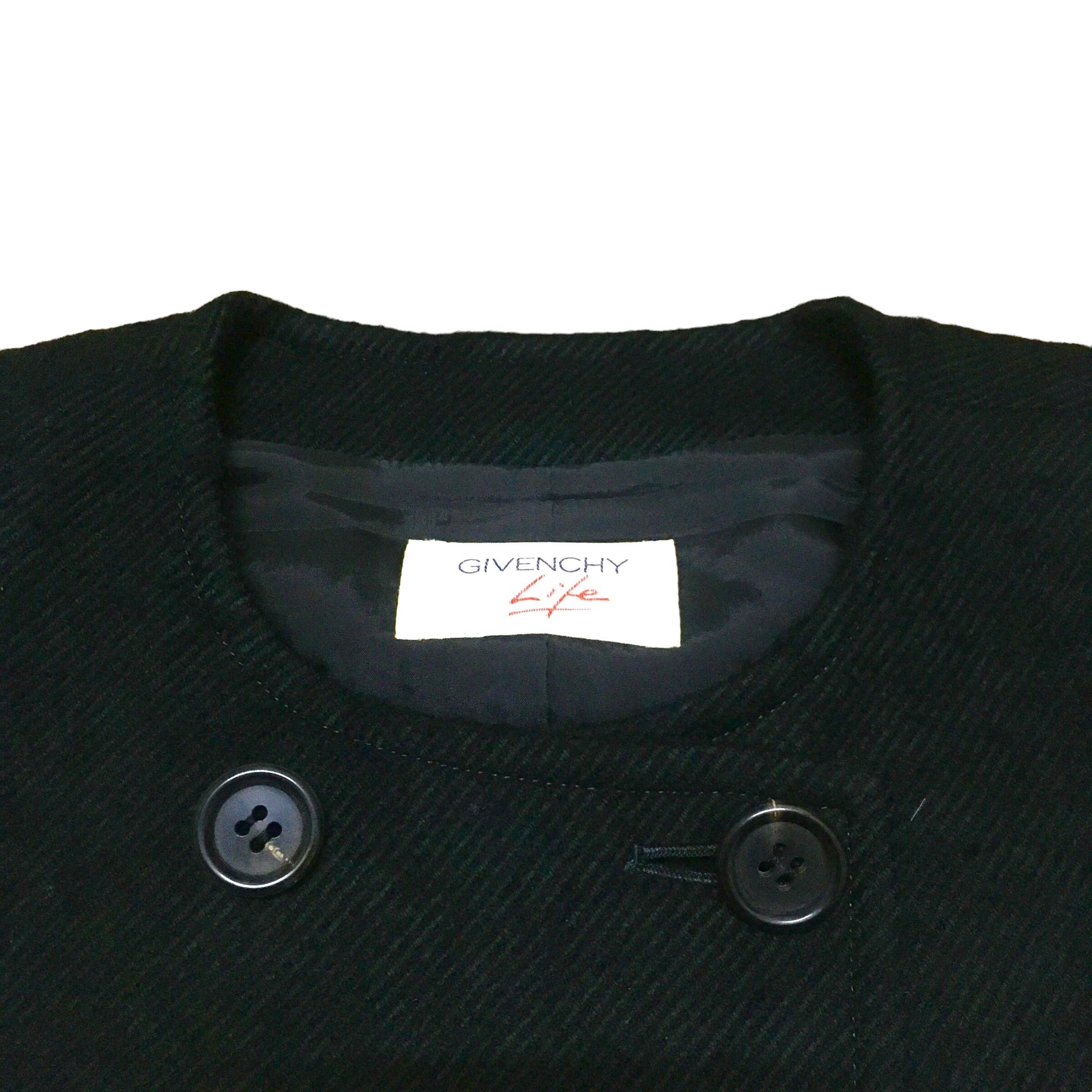 Rare Design Vintage Brand Givenchy Wool Jacket 1990s - Etsy