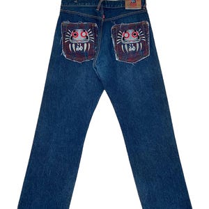 Red monkey jeans - Etsy 日本