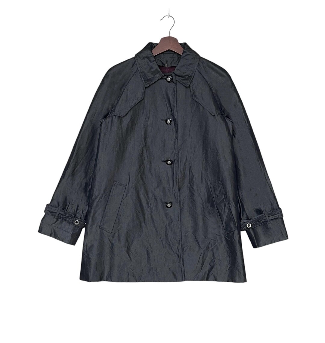 タグ付き 90s 英国製 アクアスキュータム ヴィンテージ トレンチコート 12 希少なヴィンテージブランド アクアスキュータム トレンチコート 1990