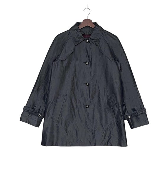 希少なヴィンテージブランド アクアスキュータム トレンチコート 1990
