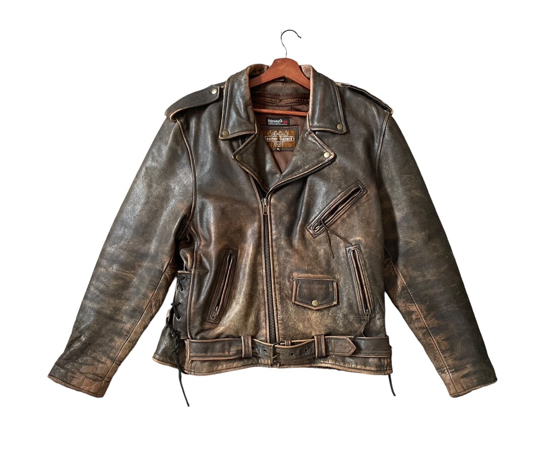 Rare Vintage Brand Thinsulate Leather Jacket 1980s - Etsy
