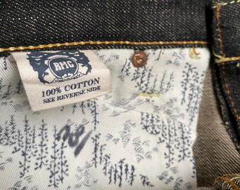 00s roen coated 活き denim japanese label