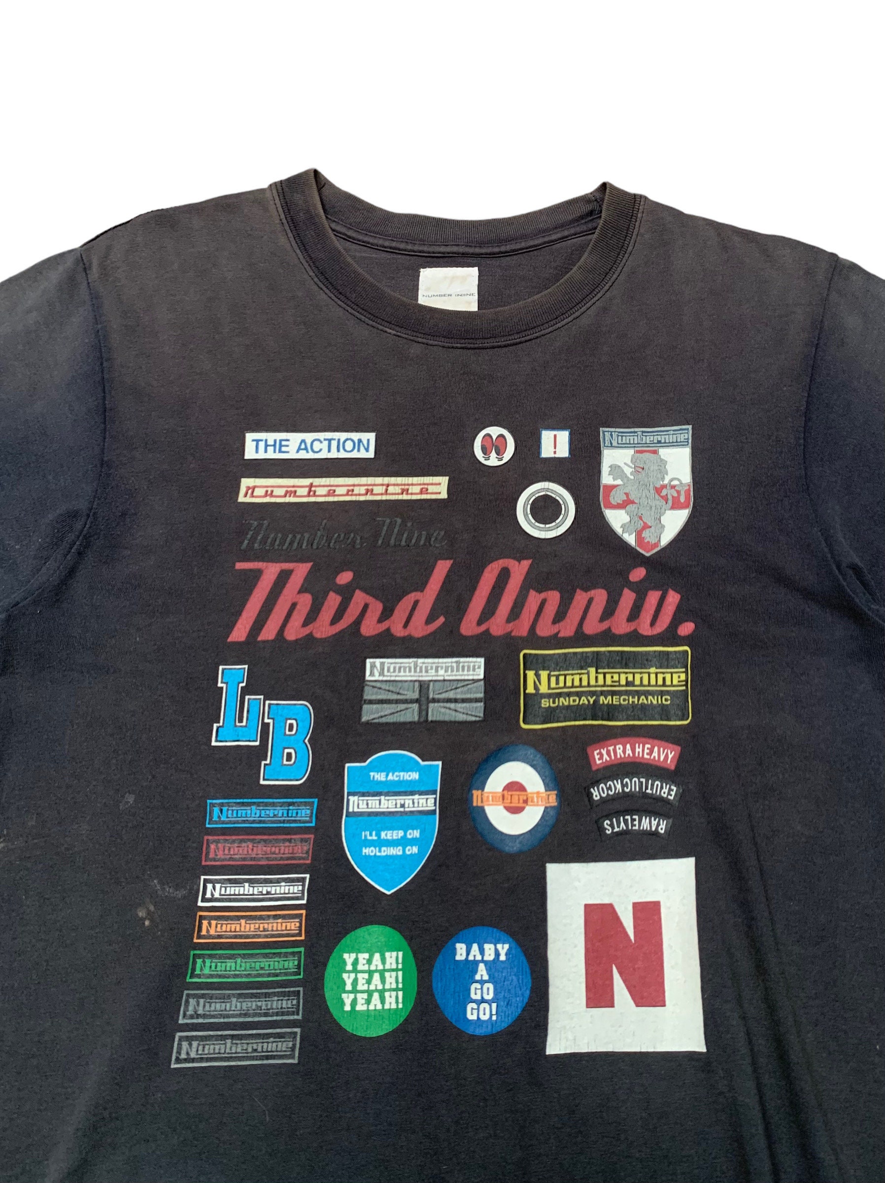 Rare Design Vintage Number Nine Made in Usa T-shirt 1990s - Etsy