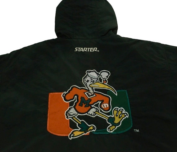 Casquette Snapback Vintage MIAMI HURRICANES Apex One Années 90 - Verte/blanche/orange, Taille Unique