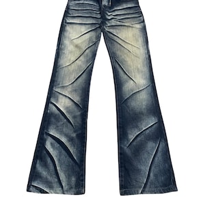 Vintage Japanese Flared Jeans - Etsy
