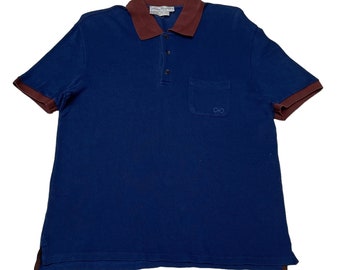 Salvatore Ferragamo Shirt Vintage 90's Salvatore Ferragamo Polo