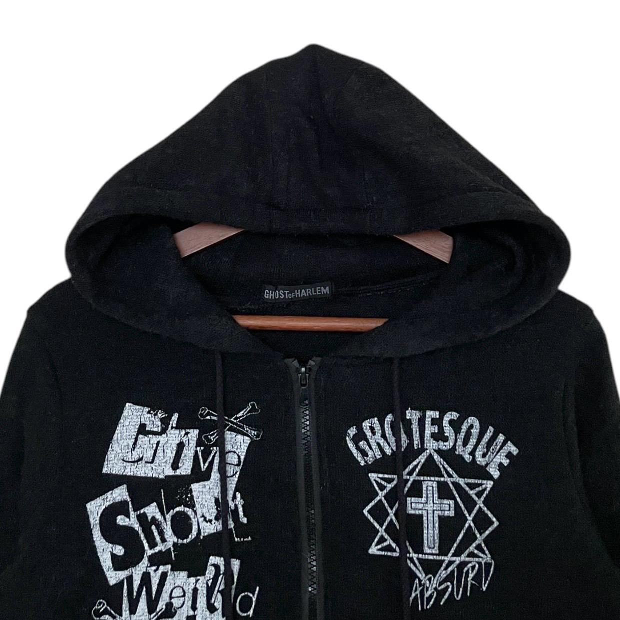 y2k 00s❤︎ギャル　GHOST oF HARLEM ジャケット Rare Vintage Japanese Brand Ghost of Harlem Velvet Hoodie 2000s - Etsy