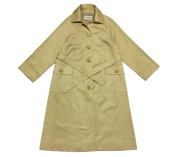 Rare Design Vintage Brand Pierre Balmain Trench Coat 1990s - Etsy 