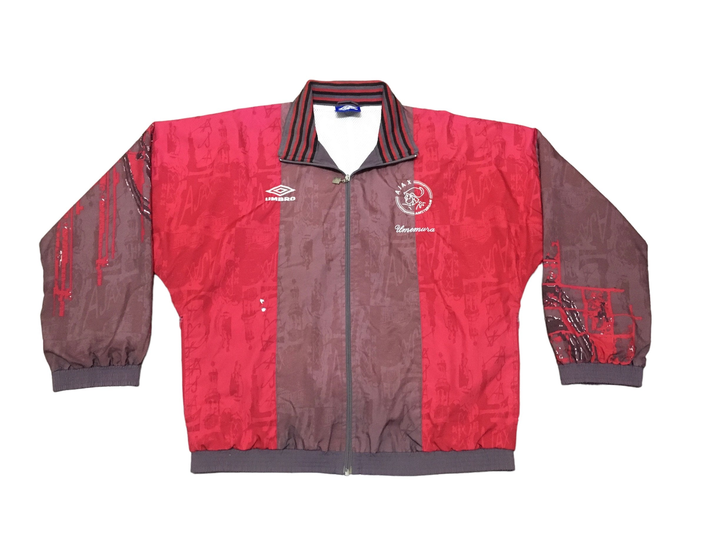 Compatibel met herten Voor u Rare Design Vintage Football Team Umbro Ajax Jacket 1990s - Etsy