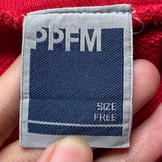 Rare Design Vintage Japanese Brand PPFM Hoodie Zipper 2000s - Etsy