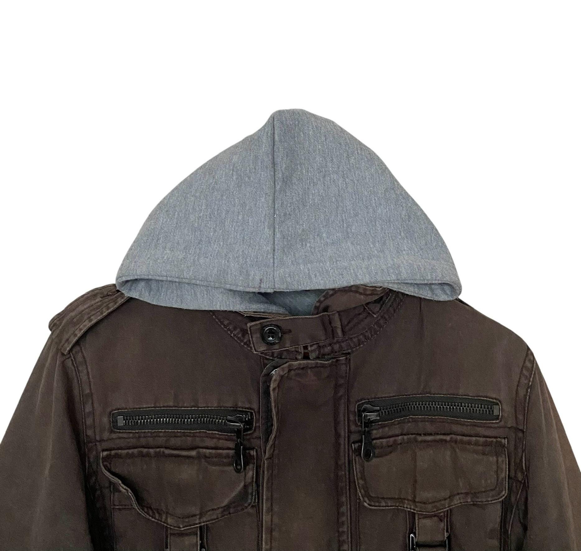 Rare Vintage Brand in the Attic Sun Faded Tactical Jacket 2000s - Etsy